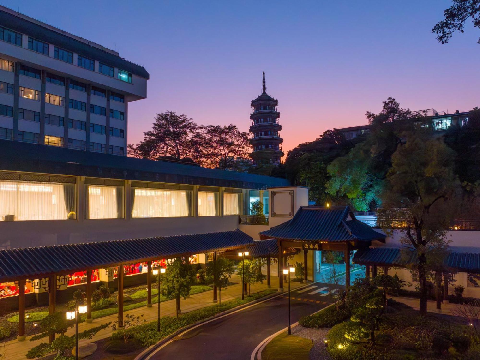 Guangdong Yingbin Hotel-Free Canton Fair Shuttle Bus Kültér fotó