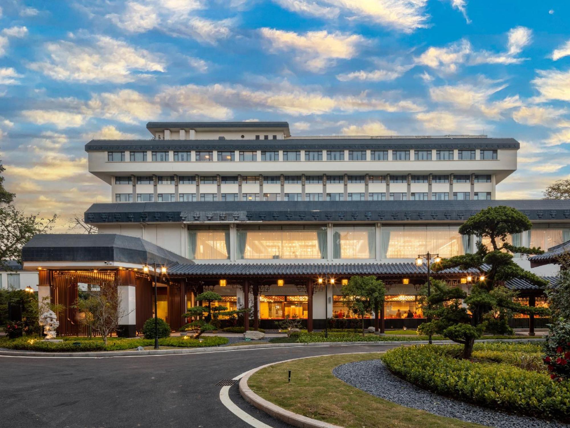 Guangdong Yingbin Hotel-Free Canton Fair Shuttle Bus Kültér fotó